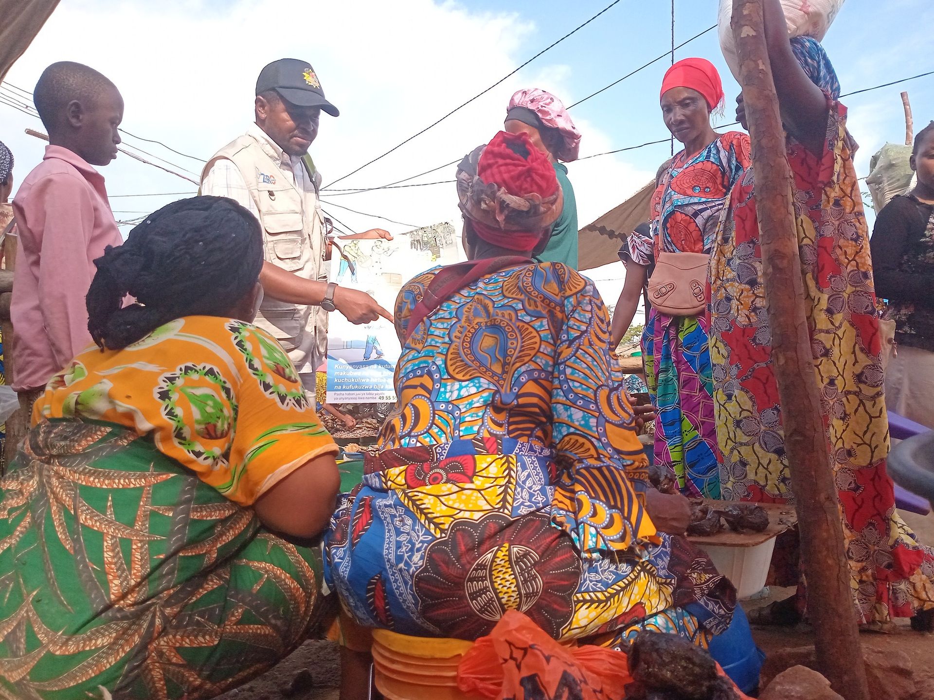 Sensibilisation PSEA au Marché de Kibondwe